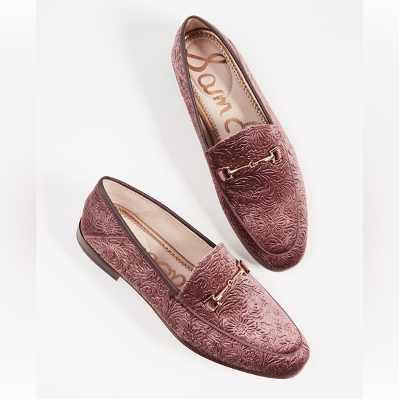 Sam Edelman ‘Loraine’ Loafers in Mauve Wine - Picture 1 of 5